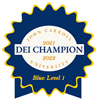 Dark blue award badge reads 2021-2022 DEI Champion ִ˰appԼ Blue - Level 1